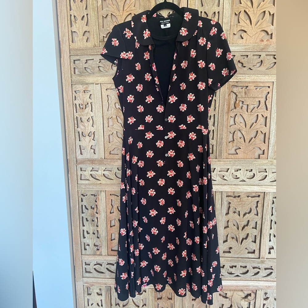 Fantastic Comme does Garçons Floral Print Dress